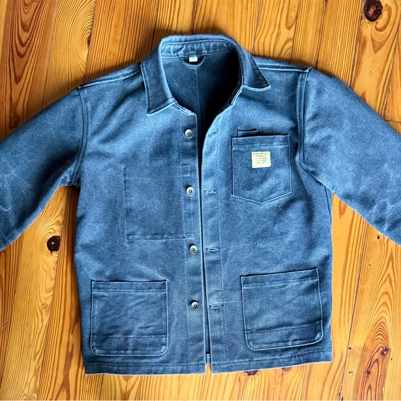 Bradley Mountain Edison Chore Coat Size Men’s Medium - Stone Washed Black - Picture 11 of 14